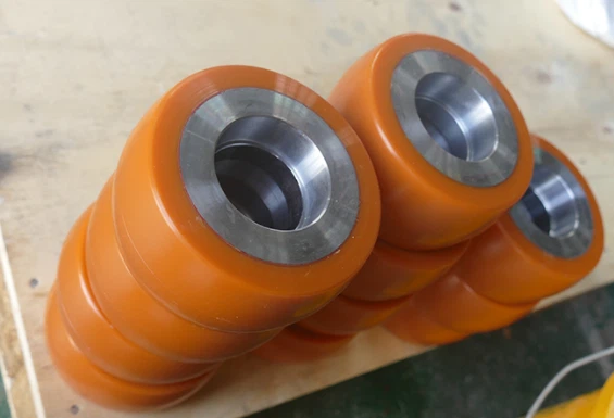 5" X 2" Polyurethane On Steel Wheel