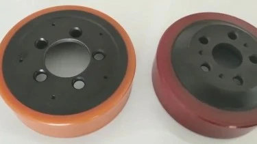 150mm X 40mm Wheels - Red Polyurethane factory